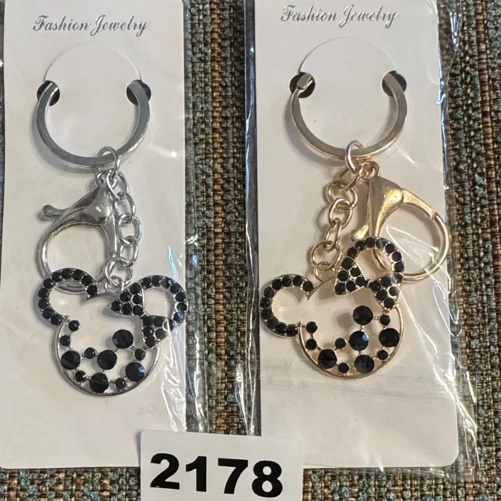 2178 Minnie Key Ring, Bag Charm